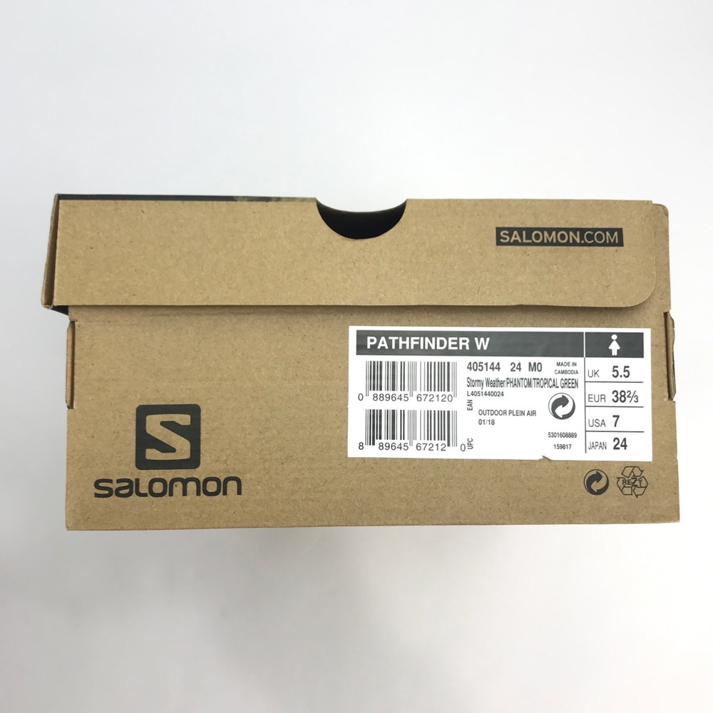 Salomon Womens Pathfinder W Low Hiking Shoes - Picture 7 of 8